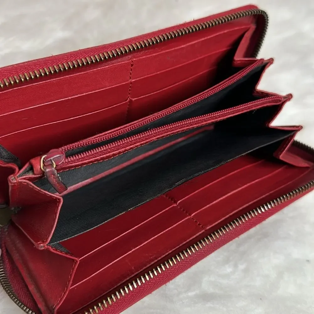 💯Authentic Gucci Marmont Zipped Long Wallet🍀 - Picture 6 of 16